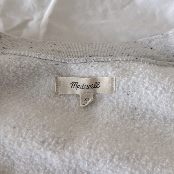 Madewell grey cardigan sweatshirt - Picture 6 of 6